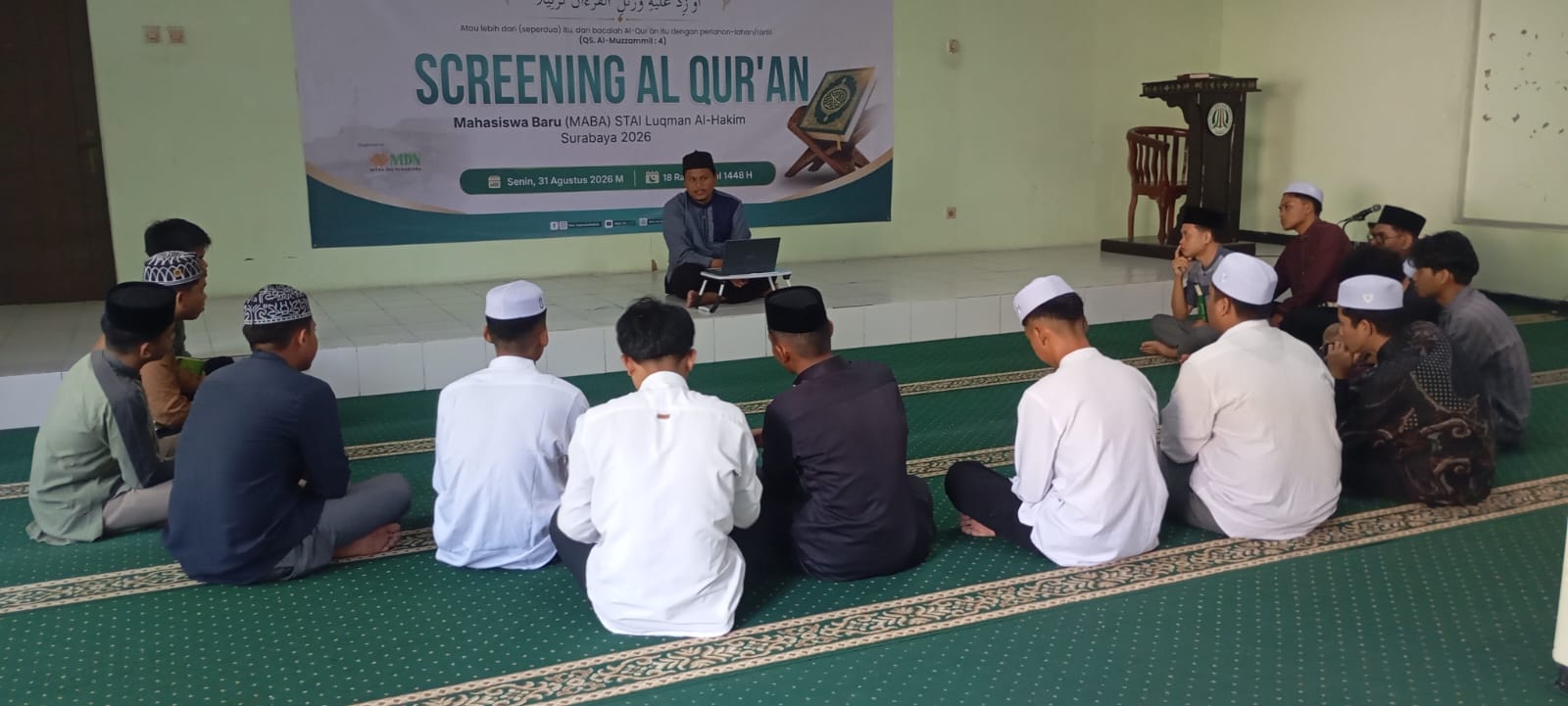 Pastikan Kualitas Mahasiswa Baru, STAIL Surabaya Gelar Screening Al-Qur’an